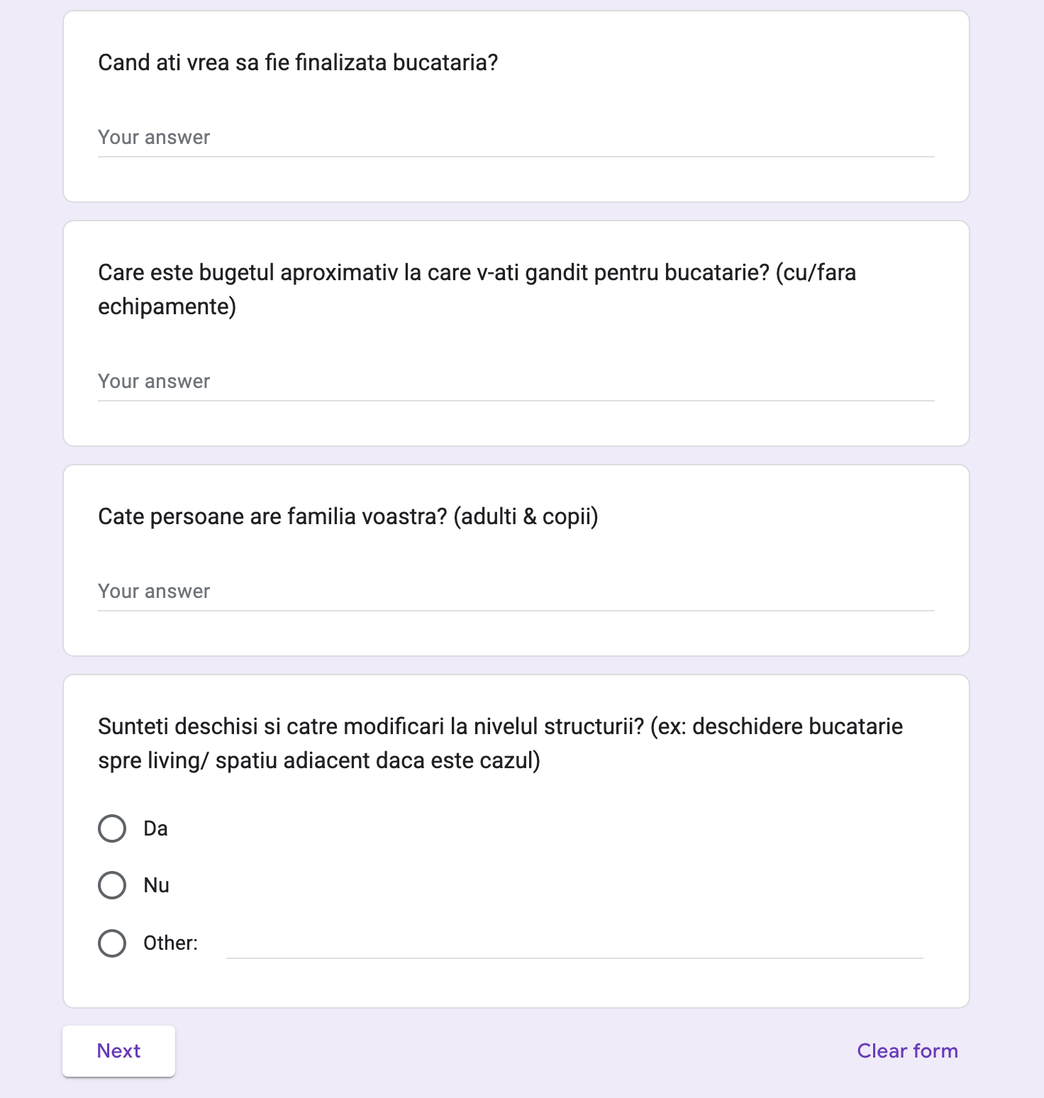 Modul meu de lucru